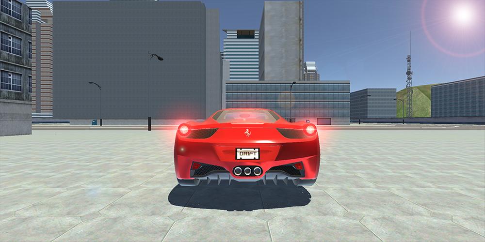 458 Italia Drift Simulator:Car Captura de pantalla 3