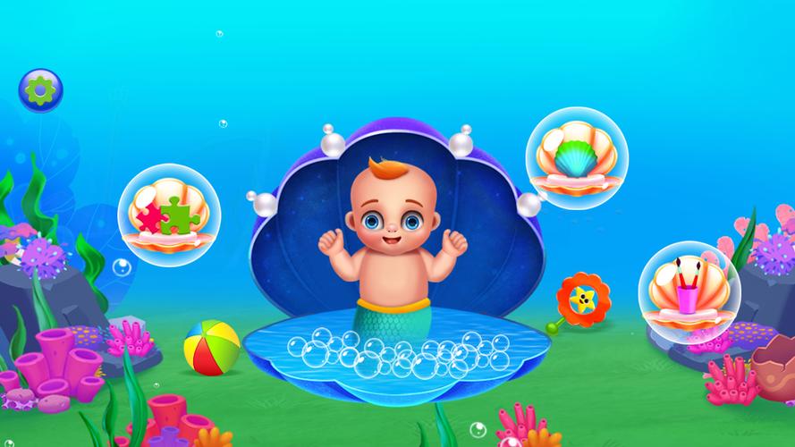 Pregnant Mermaid Mommy Salon ဖန်သားပြင်ဓာတ်ပုံ 0