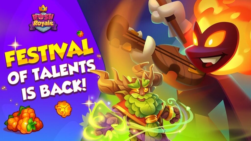 Rush Royale : le festival des talents sur le thème de la nature est de retour !