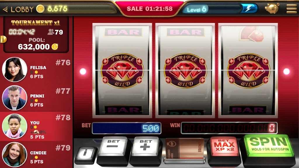 Slot Machine- Ruby Hall Casino Capture d'écran 2
