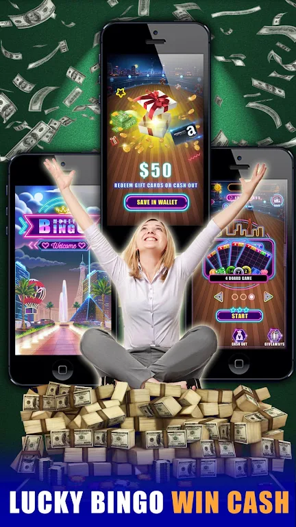Schermata Fortune Bingo Clash: Win Cash 0