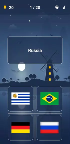 Flag quiz - Country flags ဖန်သားပြင်ဓာတ်ပုံ 0