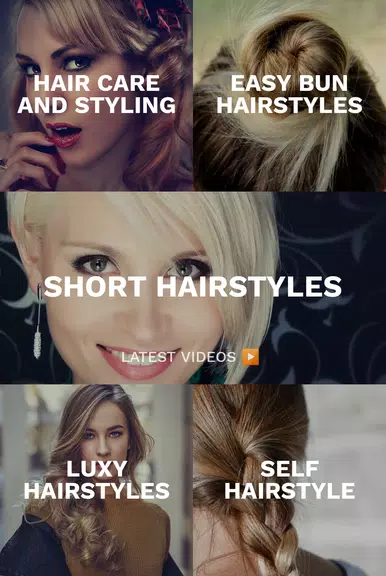 Schermata Hairstyles for your face 3