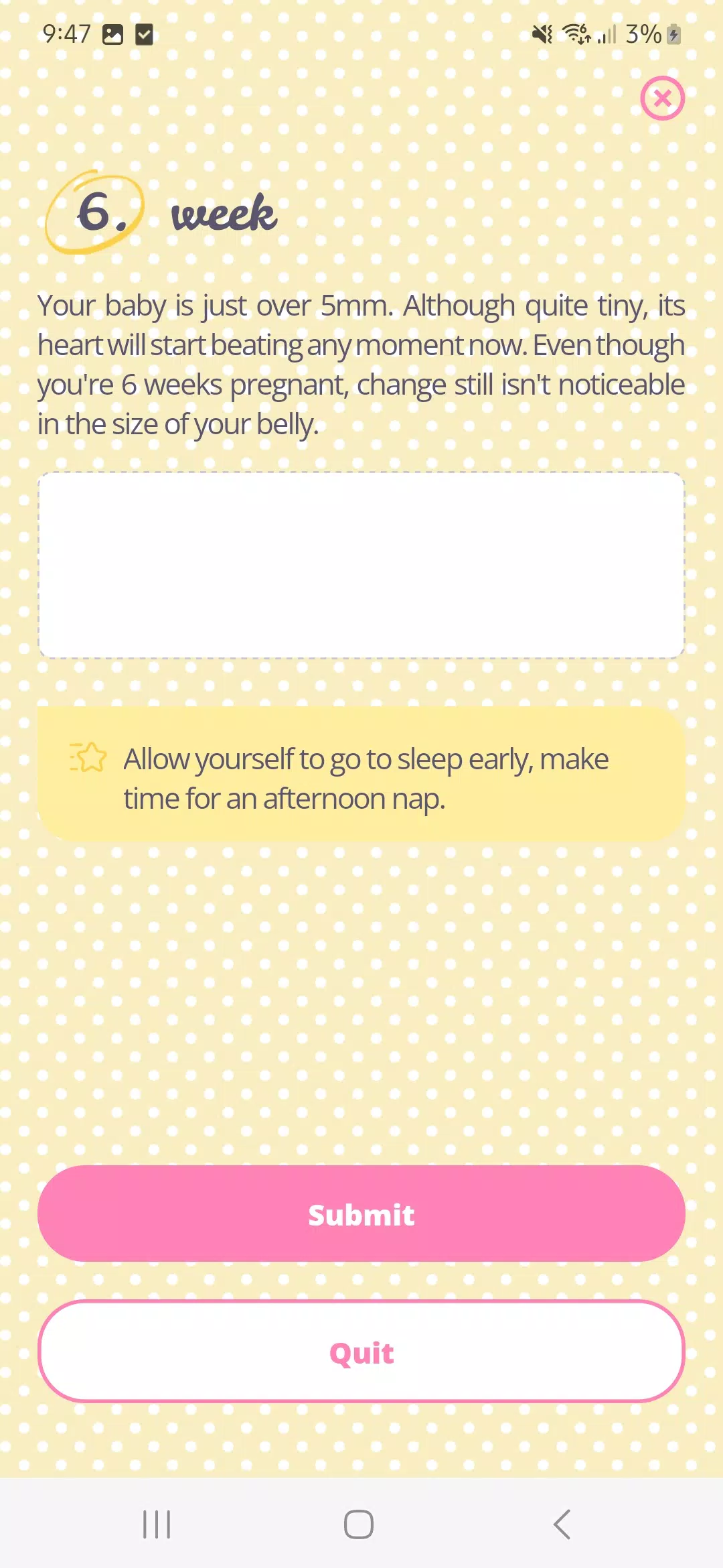 My Pregnancy Journal Screenshot 2