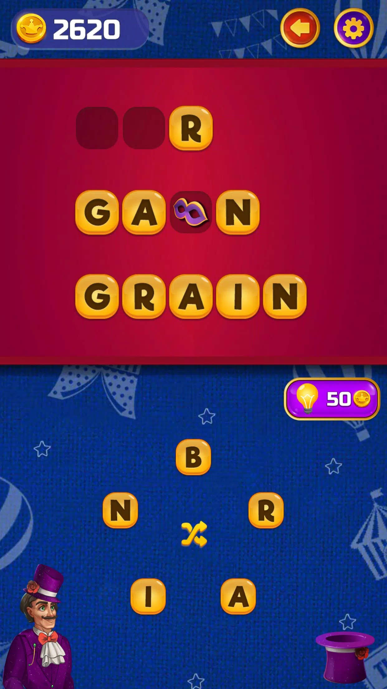 Circus Words Ekran Görüntüsü 3