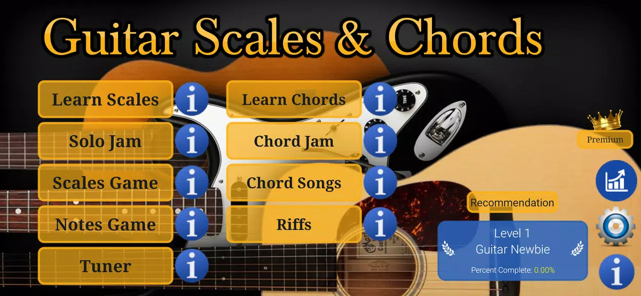 Guitar Scales & Chords Zrzut ekranu 0