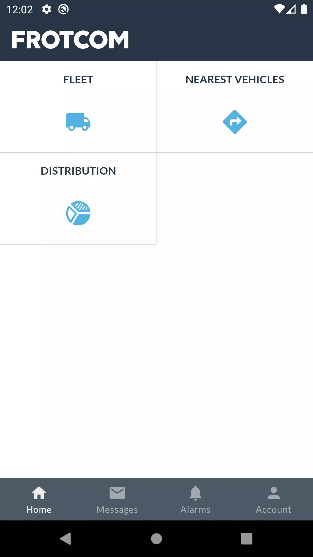 Schermata Frotcom Fleet Manager 0