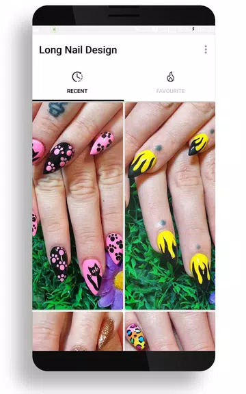 Long Nail Design Ekran Görüntüsü 1