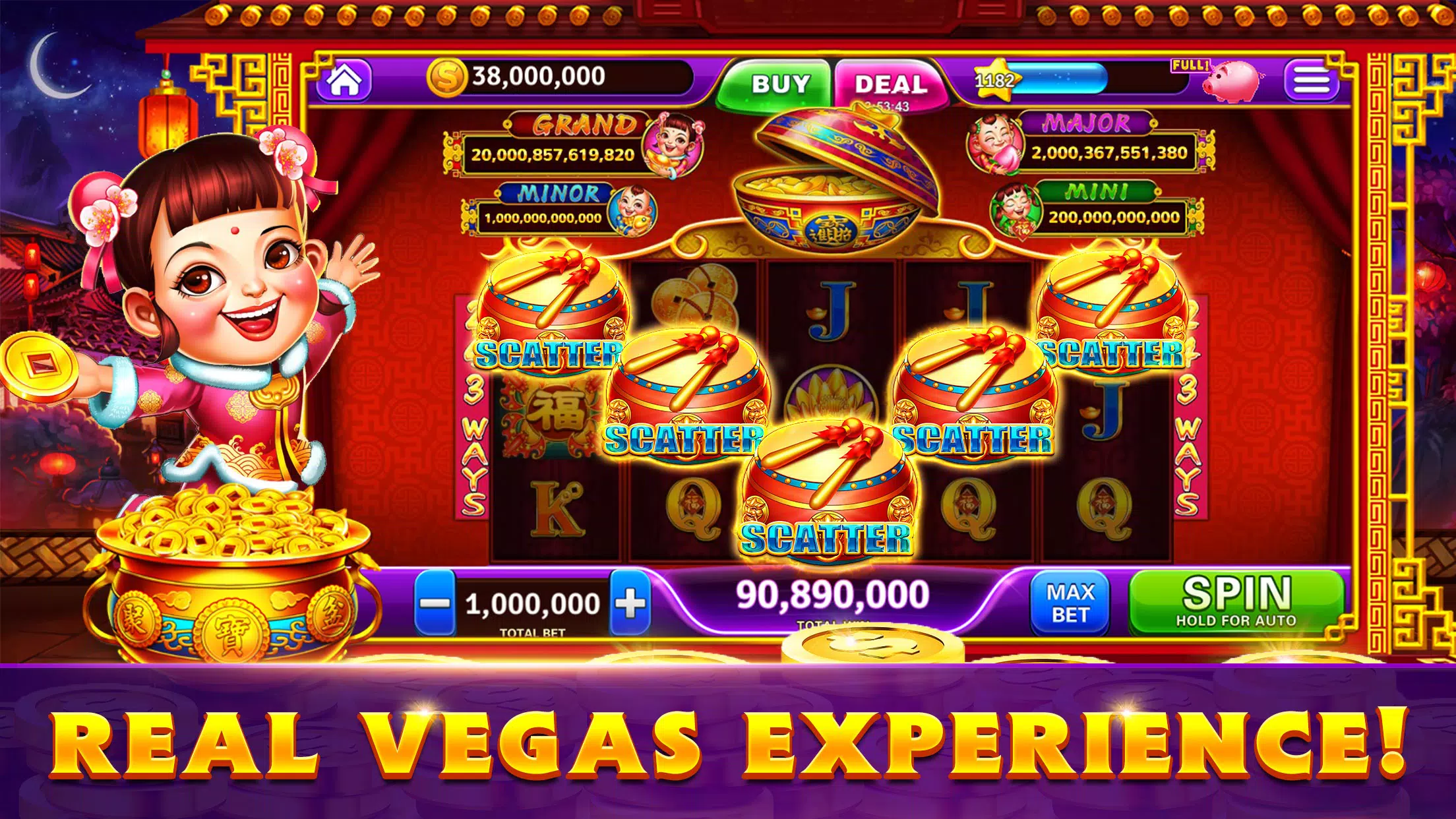 Trillion Cash™ -Vegas Slots Ảnh chụp màn hình 1