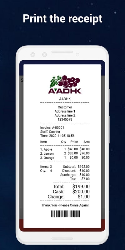 Restaurant Point of Sale - POS Screenshot 3