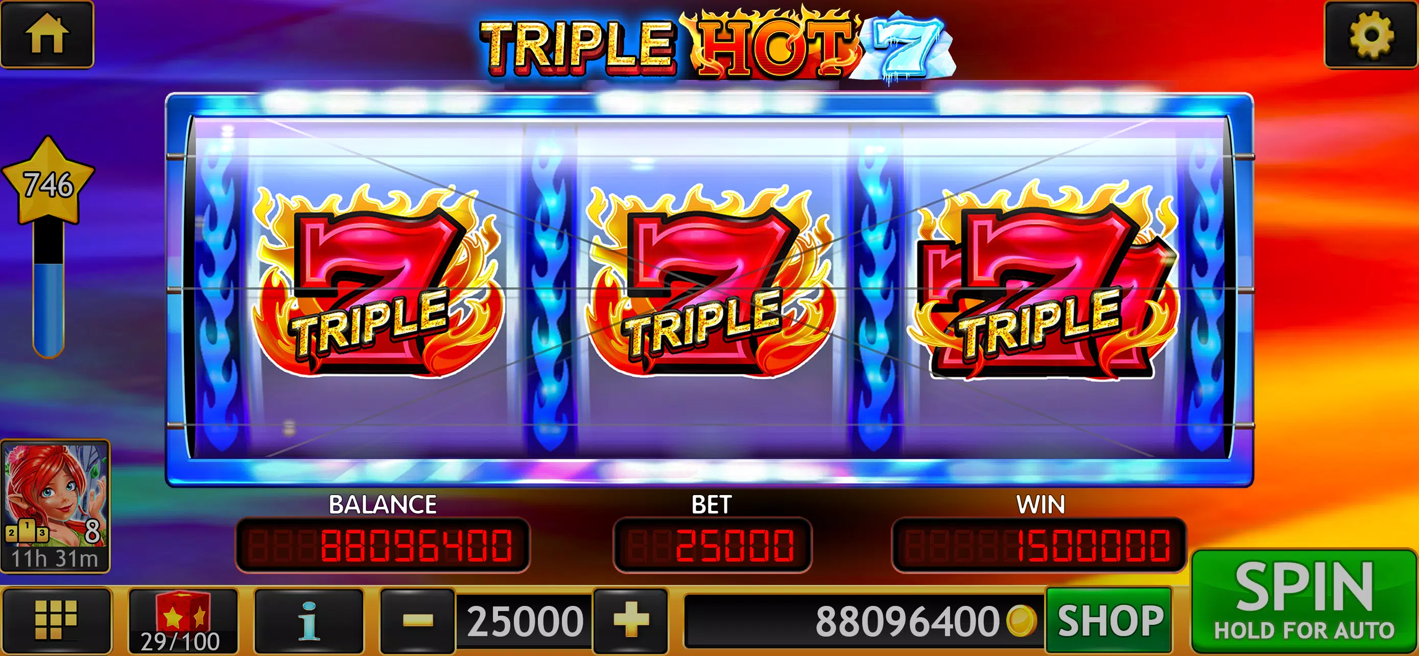 Wild Triple 777 Slots Casino Zrzut ekranu 2