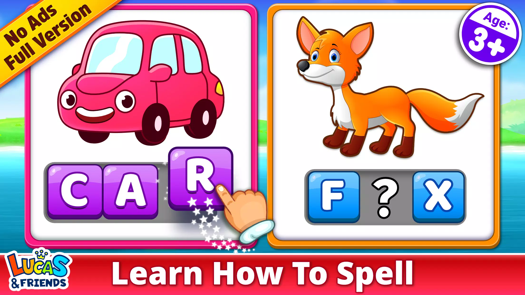 Spelling & Phonics: Kids Games Capture d'écran 0