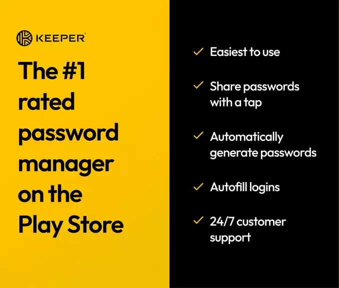 Keeper Password Manager Captura de tela 0