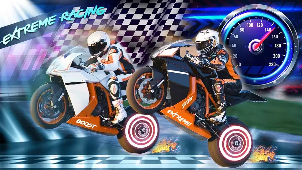 MotorBike Racing Simulator 3d ဖန်သားပြင်ဓာတ်ပုံ 0