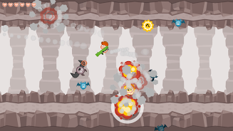 Cave Blast: Jetpack Shooter Schermafbeelding 2