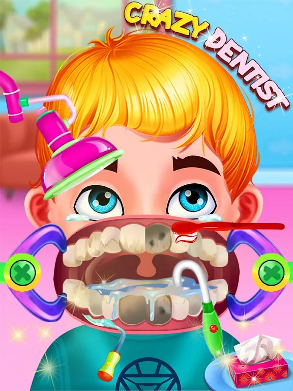 Mouth care doctor dentist game ဖန်သားပြင်ဓာတ်ပုံ 2