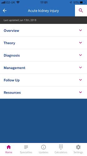 BMJ Best Practice ภาพหน้าจอ 1