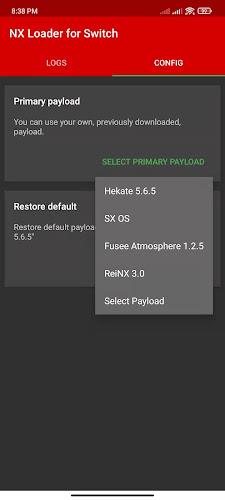 NX Payload Loader for Switch ภาพหน้าจอ 0