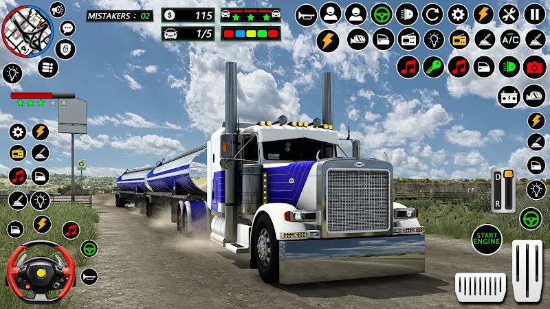 Schermata US Cargo Truck Simulator Games 0