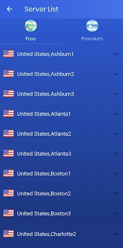 USA VPN - Turbo Fast VPN Proxy Tangkapan skrin 1