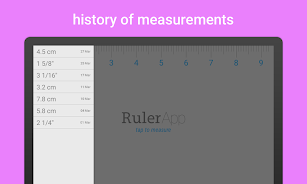 Ruler App: Measure centimeters ภาพหน้าจอ 3