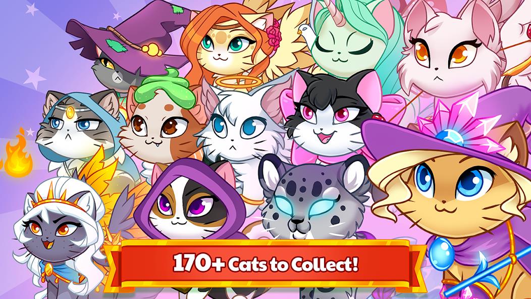 Castle Cats - Idle Hero RPG Mod ภาพหน้าจอ 3