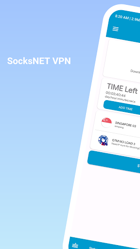 SocksNET VPN ဖန်သားပြင်ဓာတ်ပုံ 0