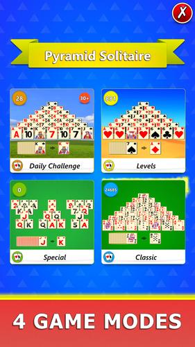 Pyramid Solitaire Mobile Скриншот 2