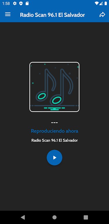 Radio Scan 96.1 FM El Salvador Captura de tela 1