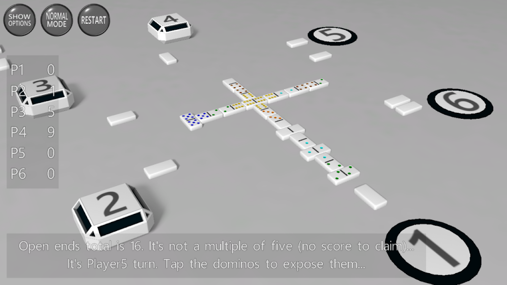3D Dominoes by A Trillion Games Ltd Ảnh chụp màn hình 2