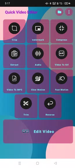 All in one video editor Captura de tela 1