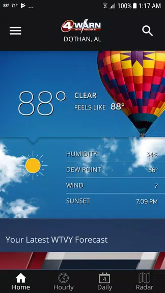 WTVY-TV 4Warn Weather スクリーンショット 0