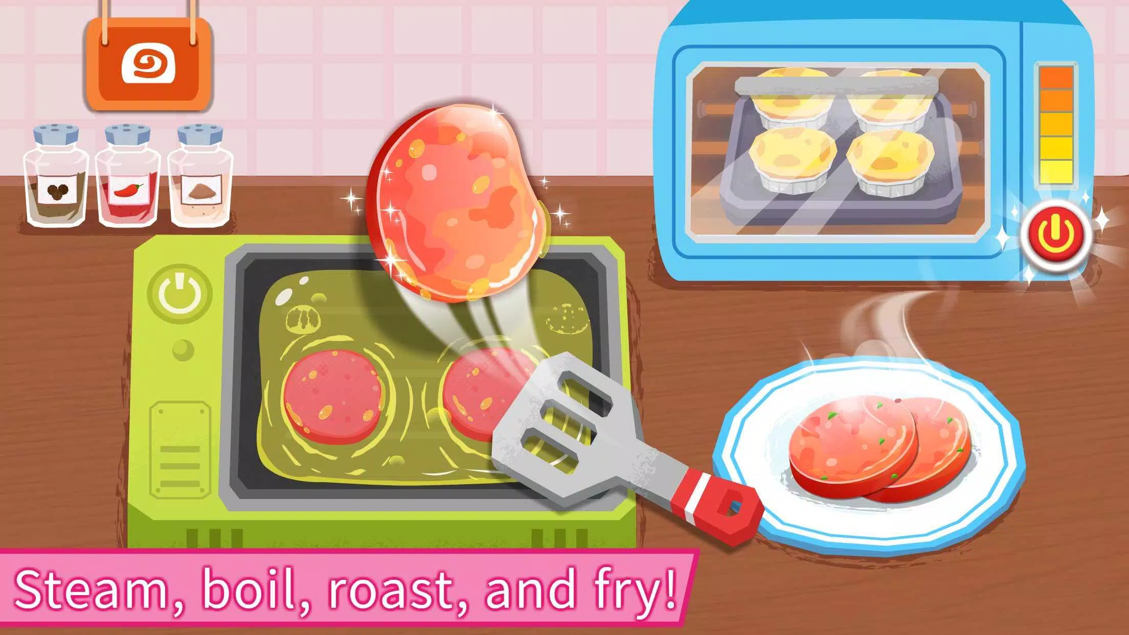 Baby Panda's Breakfast Cooking Screenshot 2