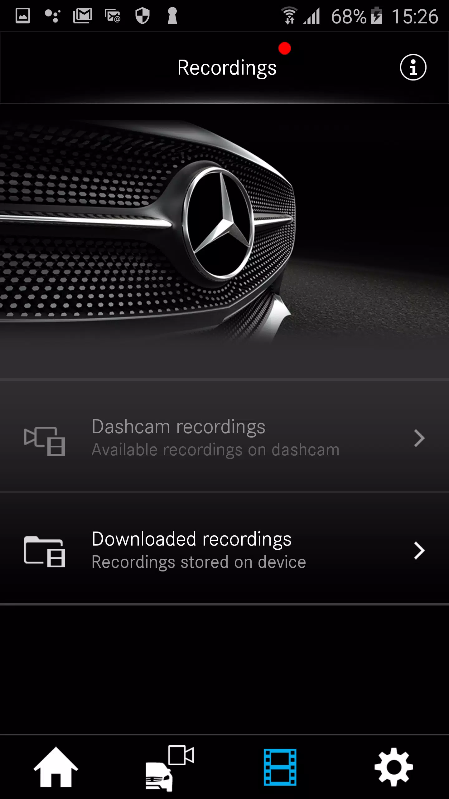 Mercedes-Benz Dashcam應用截圖第1張