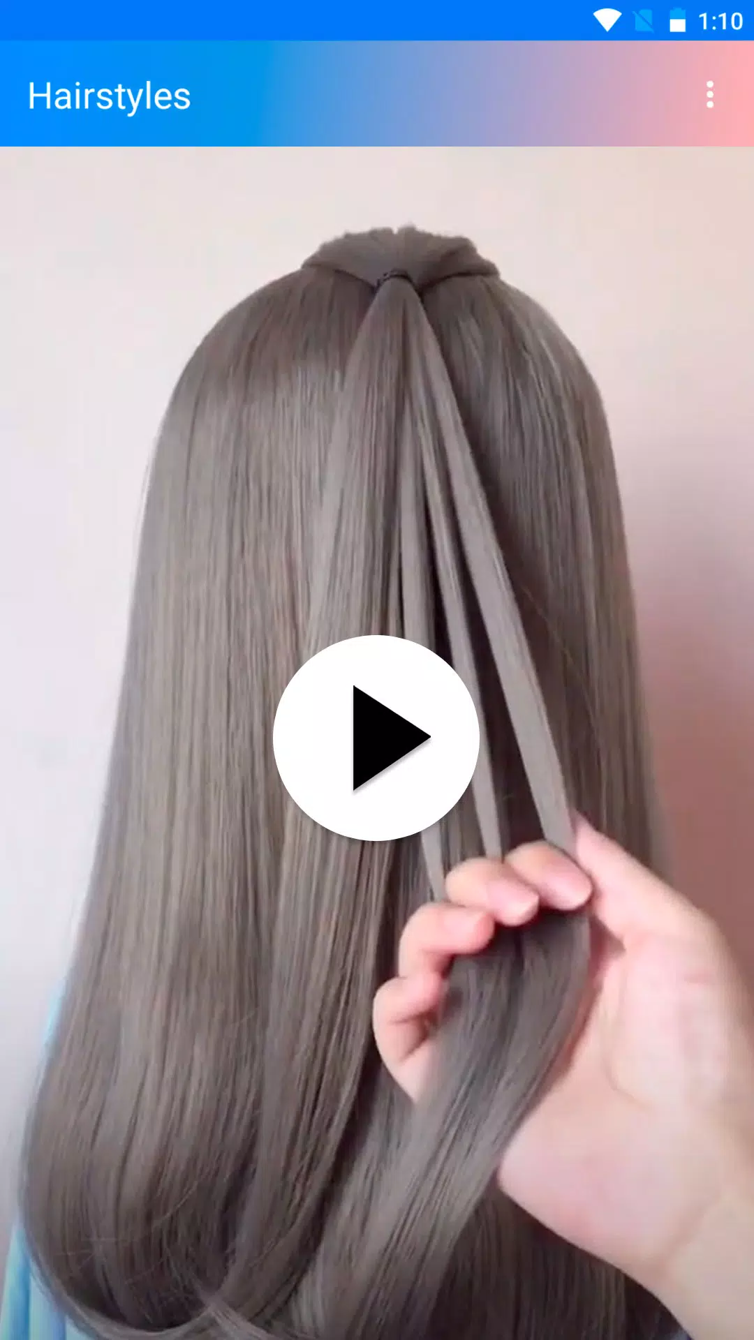 Easy hairstyles step by step Schermafbeelding 2