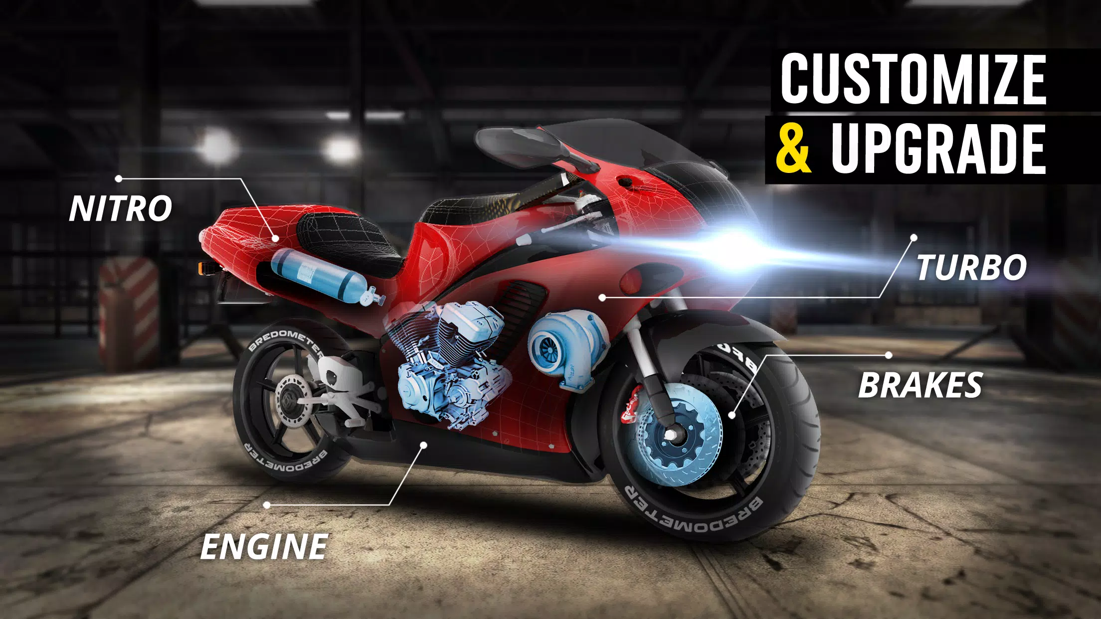 Motor Bike: Xtreme Races Ảnh chụp màn hình 2