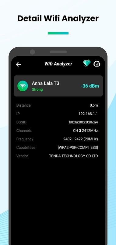 Speed Test & Wifi Analyzer スクリーンショット 3