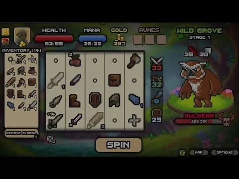 Spin hero gameplay