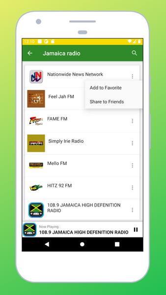 Radio Jamaica Captura de pantalla 1