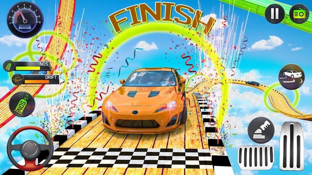 Mega Ramp Car Stunts Race Zrzut ekranu 3