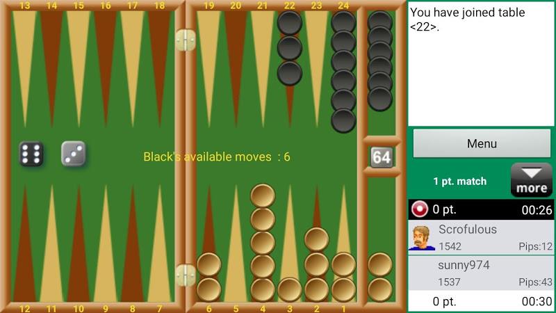 Backgammon Club ဖန်သားပြင်ဓာတ်ပုံ 1