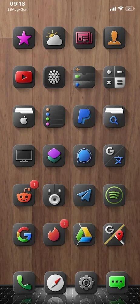 Shiiny Icon Pack Mod ภาพหน้าจอ 2