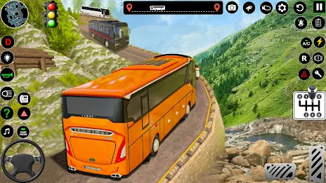 US Bus Simulator: Coach Bus 3D Captura de pantalla 0