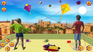 Kite Game 3D Kite Flying Games ဖန်သားပြင်ဓာတ်ပုံ 3