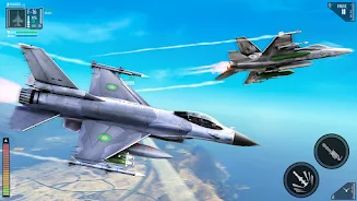 Combat Fighting Airplane Games Ekran Görüntüsü 2