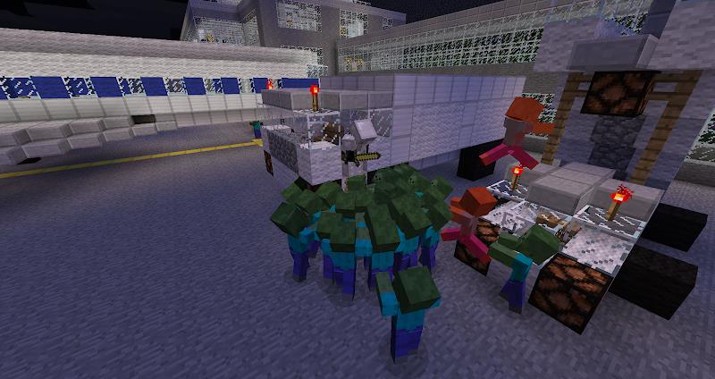 Minecraft: Zombie and Mutant Schermafbeelding 3