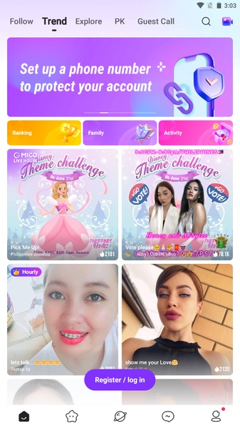 MICO: Go Live Streaming & Chat Screenshot 0