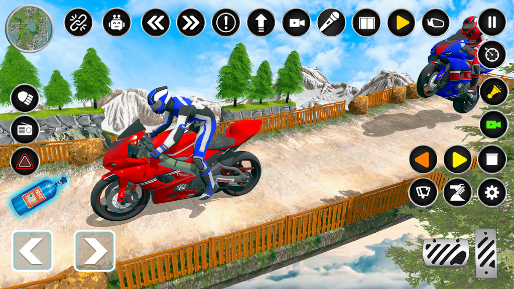 Extreme Stunt Bike Driving 3D Zrzut ekranu 3