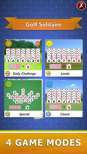 Golf Solitaire スクリーンショット 1