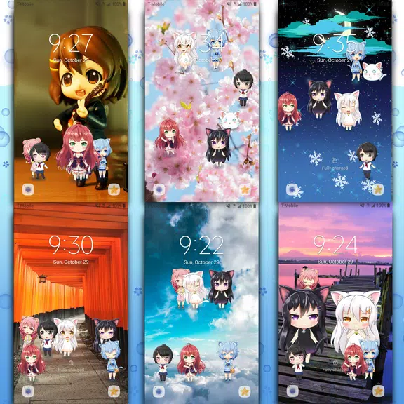 Lively Anime Live Wallpaper Schermafbeelding 1